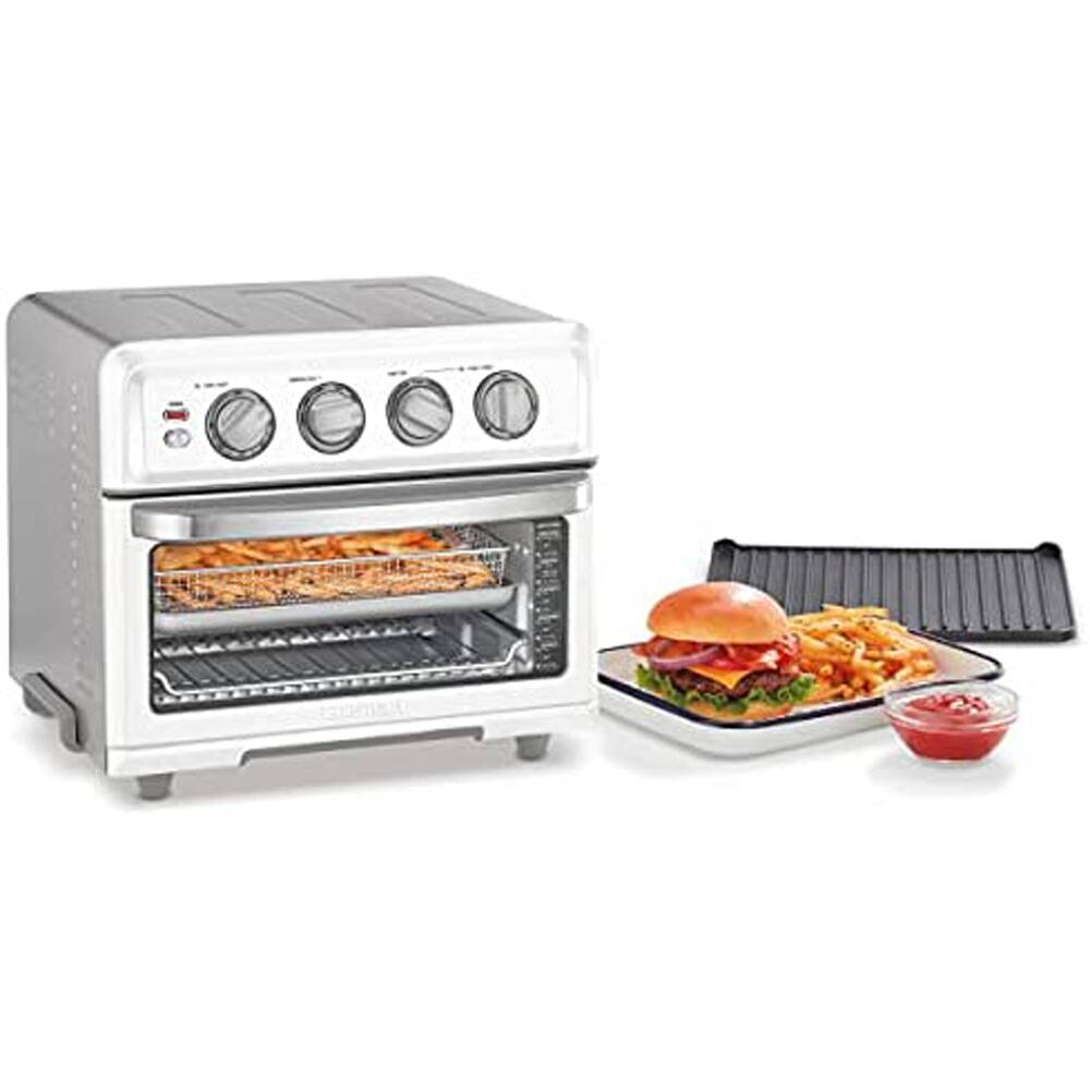 Alt View 3. Cuisinart - AirFryer Toaster Oven with Grill White + 1 Year Extended Warranty - White.