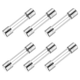 Unique Bargains - 15A 250V 5x20mm Time Delay Glass Fuse UL Listed Slow Blow Fuse for Home Appliances 6pcs