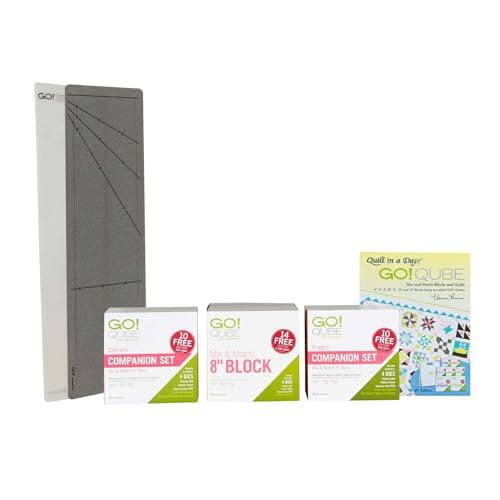GO! Quill in a Dayr  
GO! QUBE  
GO! QUEE  
10 FREE COMPANION SET 4845  
GO! GO! QUBE 14  
OUBE 10 FREE  
Mi & Match SET COMPANION 8" BLOCK