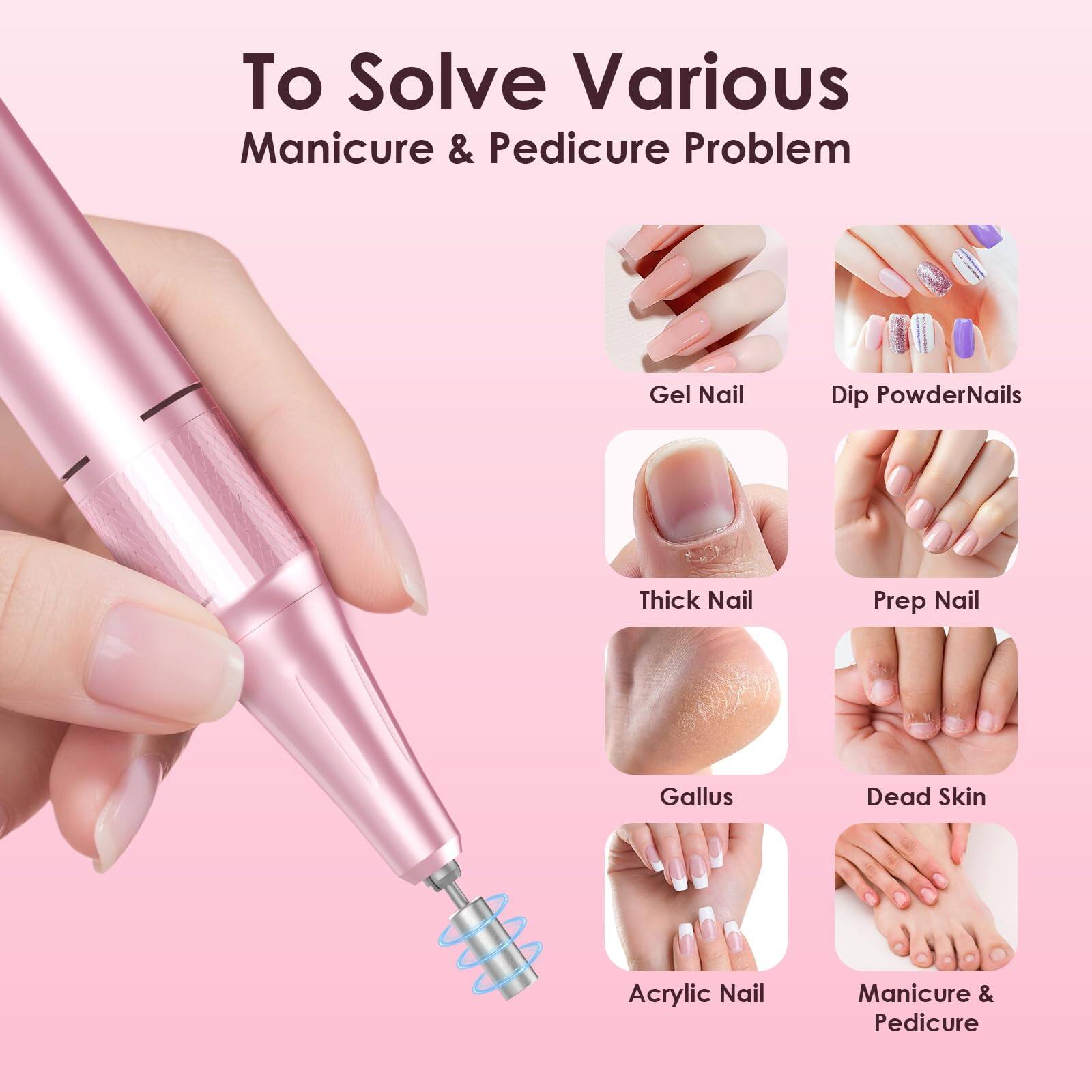To Solve Various Manicure & Pedicure Problem

- Gel Nail
- Dip Powder Nails
- Thick Nail
- Prep Nail
- Gallus
- Dead Skin
- Acrylic Nail
- Manicure & Pedicure
