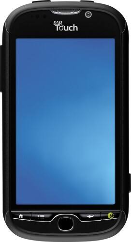 Front Standard. Otterbox - Commuter HTC4-MTC4G-20-E4OTR Skin for HTC myTouch 4G - Black.