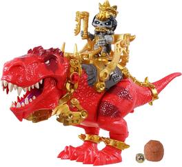 Moose Toys - Treasure X Dino Gold Dino Dissection - Red