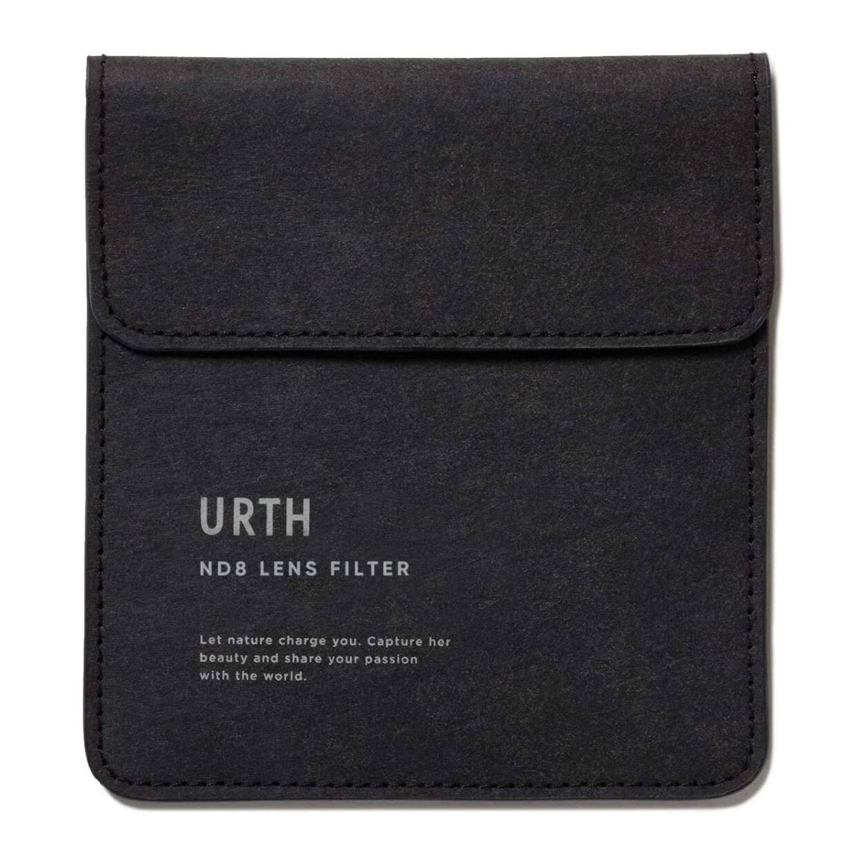 Back. Urth - Urth Professional 100 x 100mm ND8 3 Stop Standard Fit Square Lens Filter Plus.