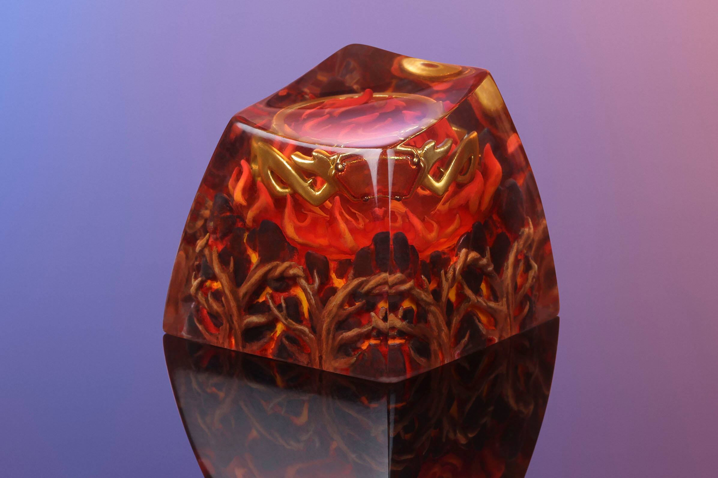 Back. DROP - The Lord of the Rings Elven Rings of Power Artisan Keycap - Narya.