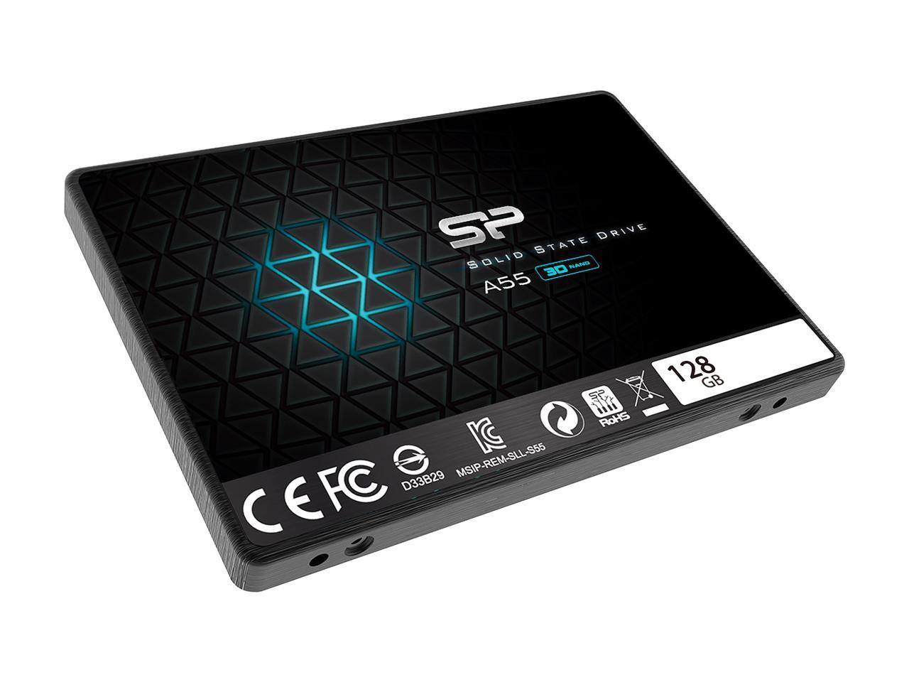 SP SOLID STATE DRIVE  
A55 3D NAND  

128 GB  

MSIP-REM-SLL-S55  
D33B29  

CEFC  

RoHS