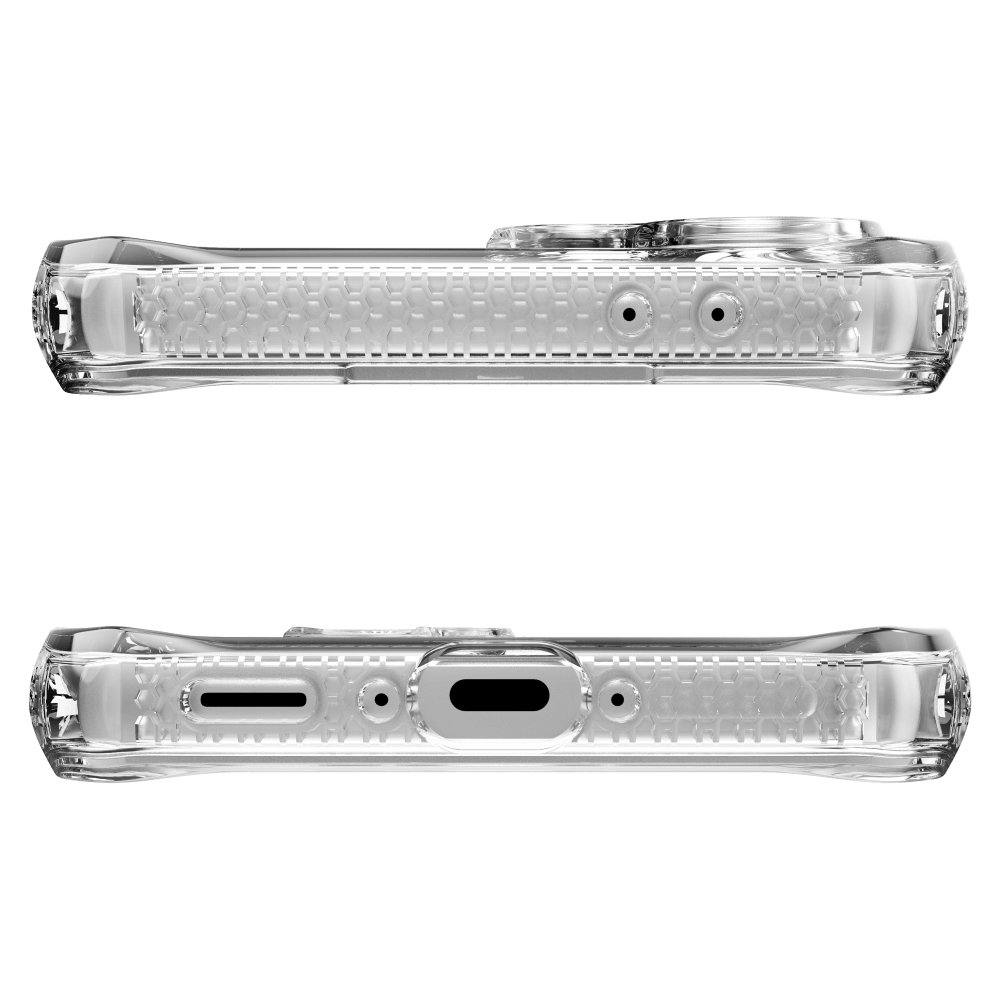 Alt View 3. Itskins - SPECTRUM R // CLEAR Case for Samsung Galaxy A37 5G - Clear.