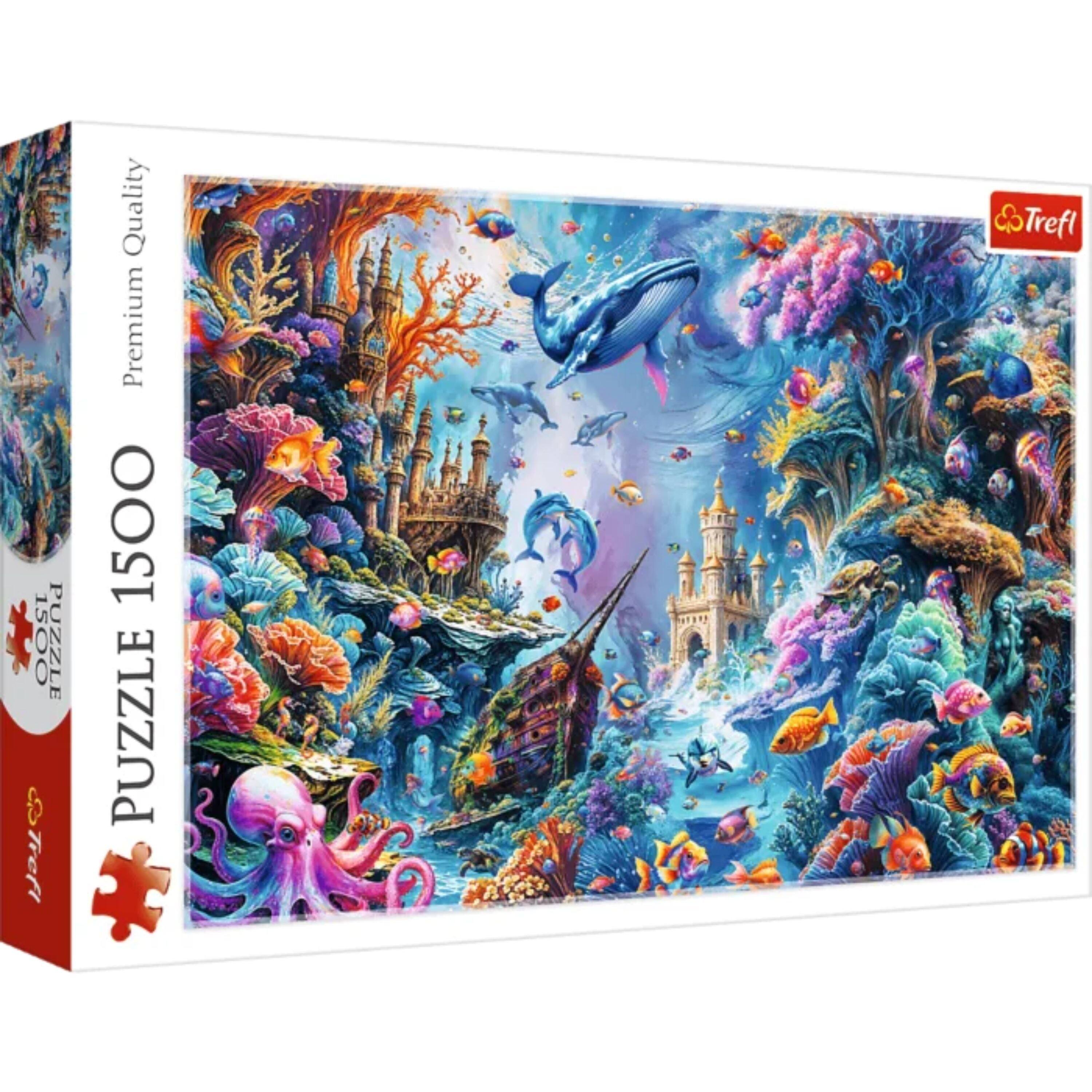 Trefl - Red 1500 Piece Puzzle - Underwater World