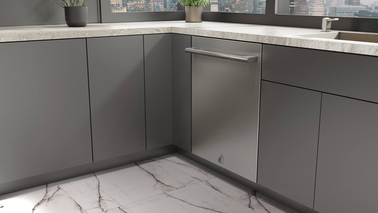 Alt View 18. JennAir - Top Control Built-In Stainless Steel Tub Dishwasher with 3rd Rack and 38 dBA - Stainless steel.