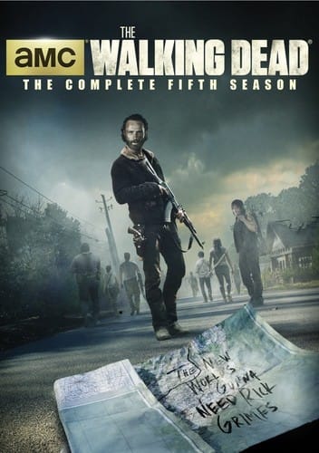 Front. The Walking Dead: The Complete Fifth Season   - DVD.