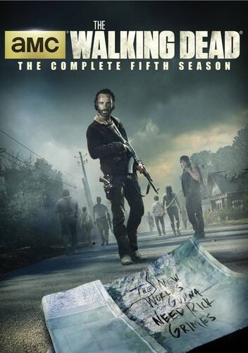 Front. The Walking Dead: The Complete Fifth Season   - DVD.