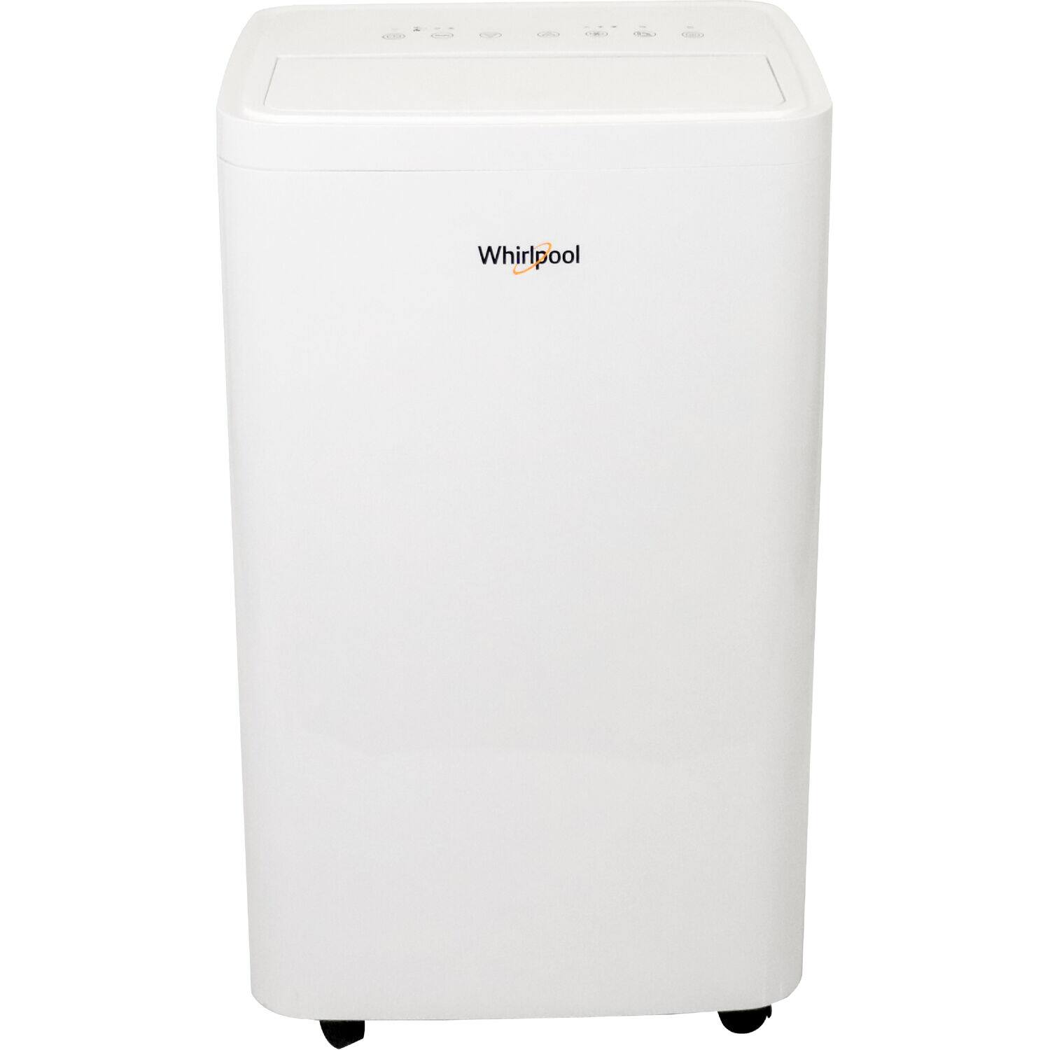 Alt View 4. Whirlpool - 12,000 BTU ASHRAE (8,300 BTU SACC) Portable Air Conditioner - white.