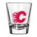 Front. Logo Brands - Calgary Flames 2oz. Game Day Shot Glass - Multicolor.