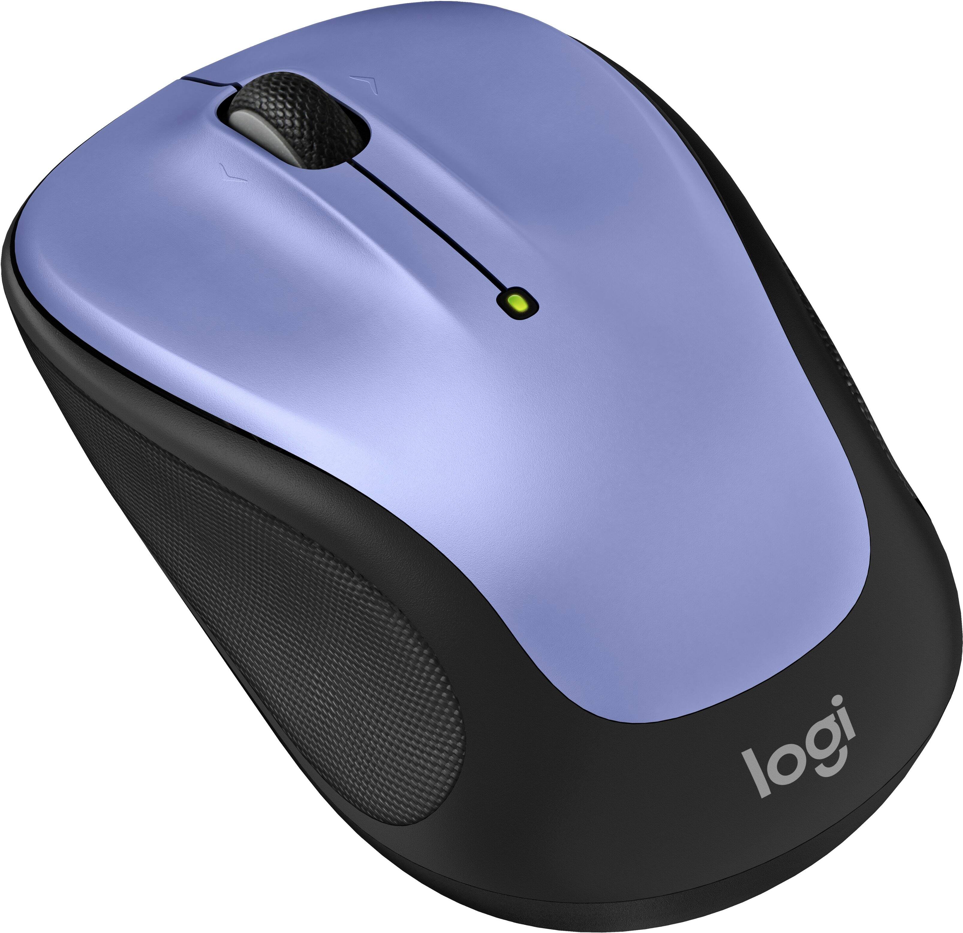Alt View 6. Logitech - M325s Wireless Optical Compact Ambidextrous Mouse - Lilac.