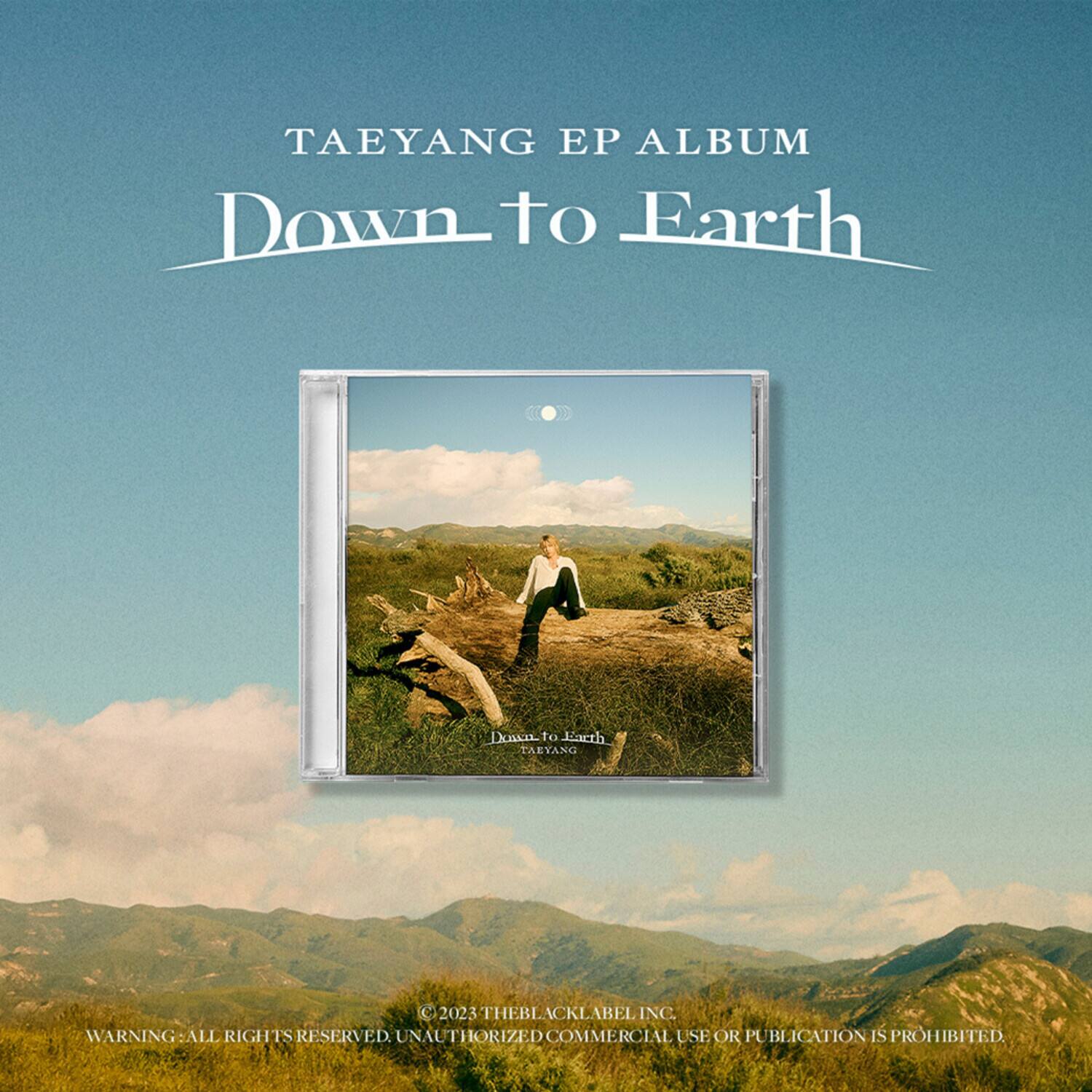 Taeyang - Down To Earth   - COMPACT DISCS [CD]