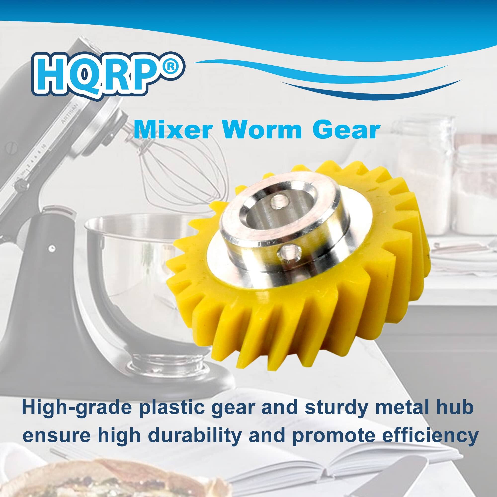 HQRP®  
Mixer Worm Gear  

High-grade plastic gear and sturdy metal hub ensure high durability and promote efficiency