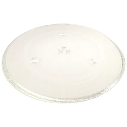 Front. HQRP - 13.5-inch Glass Turntable Tray for GE WB49X10176 WB49X10114 JVM1790SK01 JVM1653BH06 JVM1790BK01 JVM1640SJ01 Microwave.
