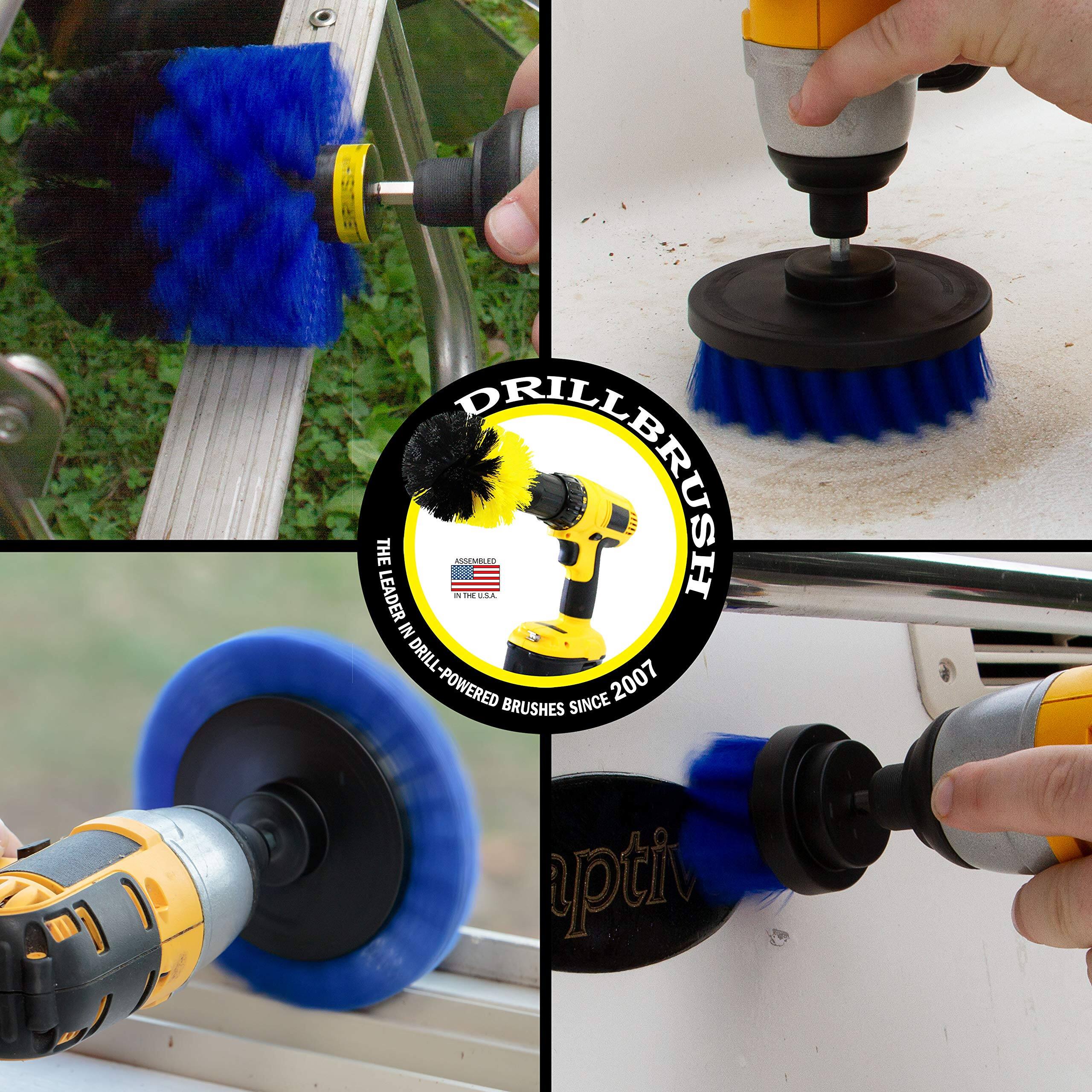 THE LEADER IN DRILL-POWERED BRUSHES SINCE 2007