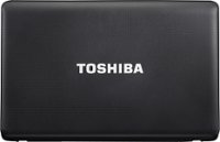 Front Standard. Toshiba - Satellite Laptop / AMD E-Series Processor / 15.6" Display / 3GB Memory / 320GB Hard Drive - Black.