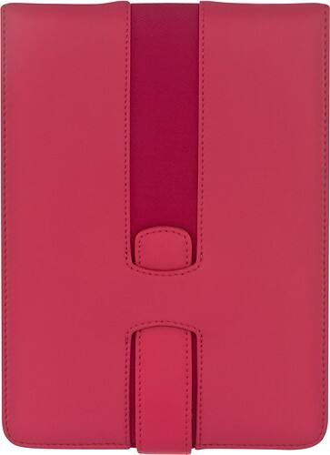 Front Standard. M-Edge Accessories - Platform Jacket for Amazon Kindle Keyboard - Fuchsia.