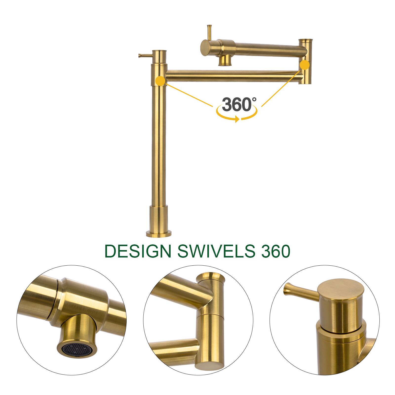 DESIGN SWIVELS 360°
