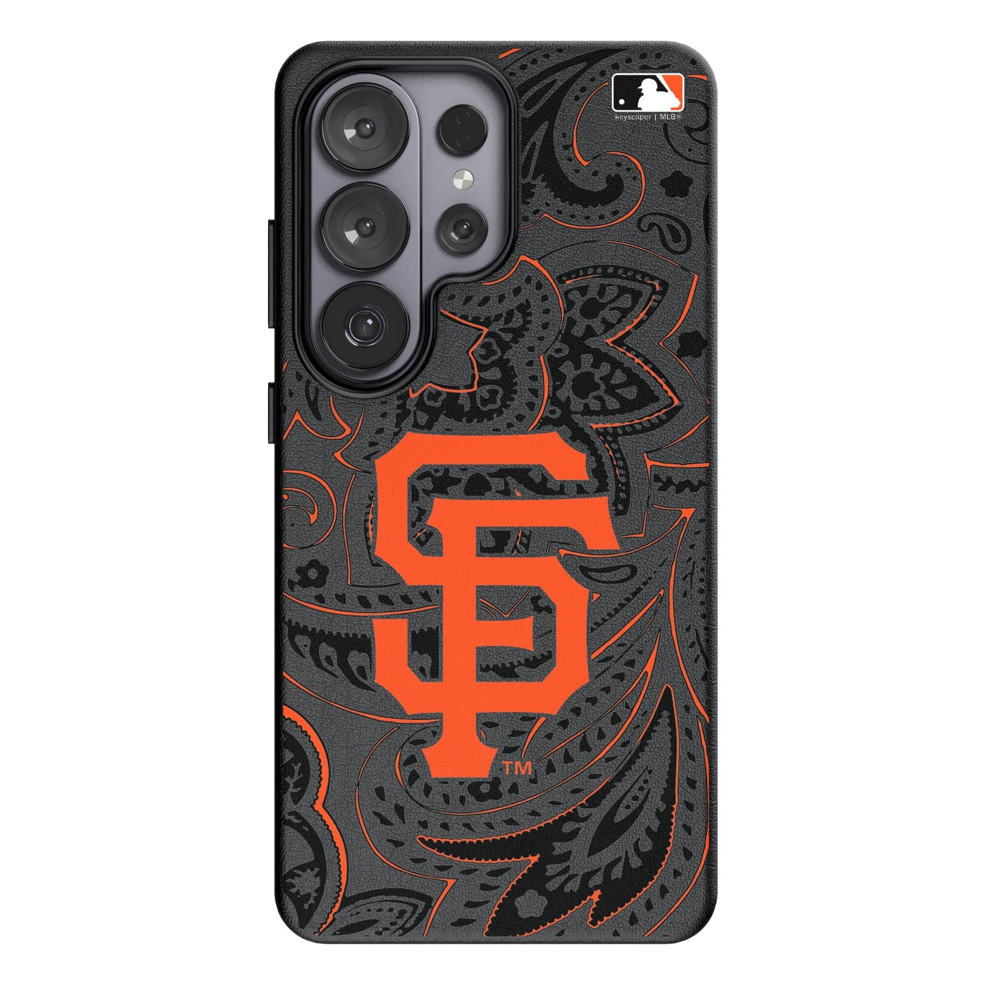 Keyscaper - MLB - San Francisco Giants Paisley Galaxy Magnetic Bump Case - S24 Plus - Black price history on PriceWatchPro