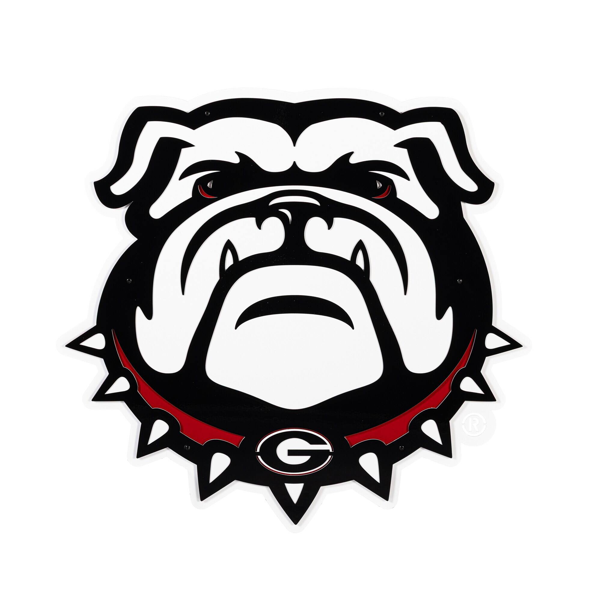 Georgia Bulldogs 23" Layered Metal Wall Art Sign