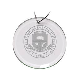 Jardine - Point Loma Sea Lions 3'' Glass Round Ornament - Multicolor
