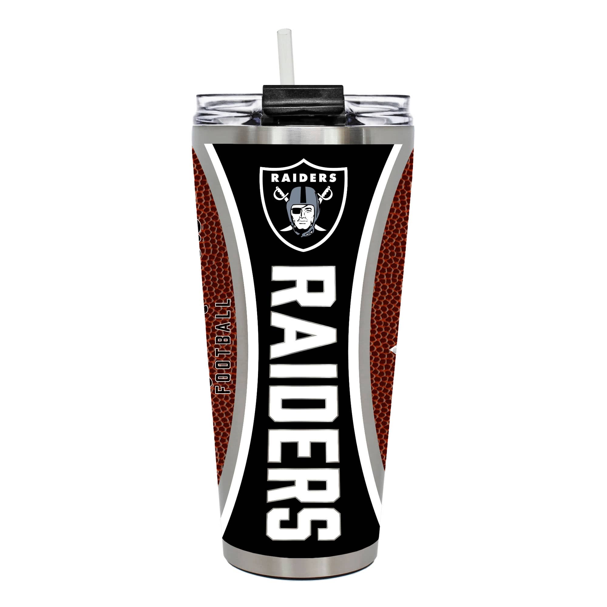 Great American Products - Las Vegas Raiders 32oz. Big Slim Game Ball Travel Tumbler - Brown price history on PriceWatchPro