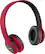 Angle. JAM - Transit Bluetooth Wireless Stereo On-Ear Headphones - Red.