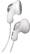 Front. JVC - Gumy Earbud Headphones - White.
