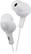 Front. JVC - Gumy Earbud Headphones - White.