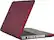 Front. Speck - SeeThru Satin Case for 13" Apple® MacBook® Pro - Red.