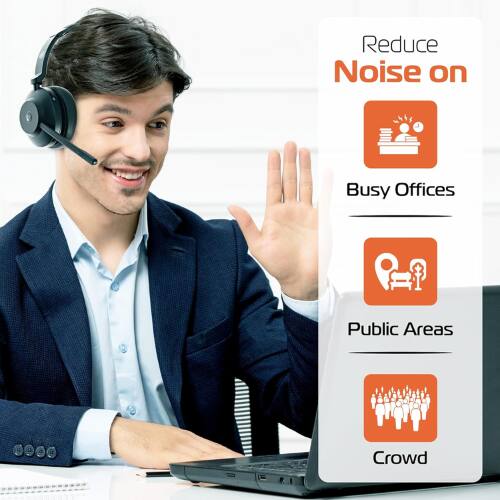 Reduce Noise on  
Busy Offices  
Public Areas  
Crowd