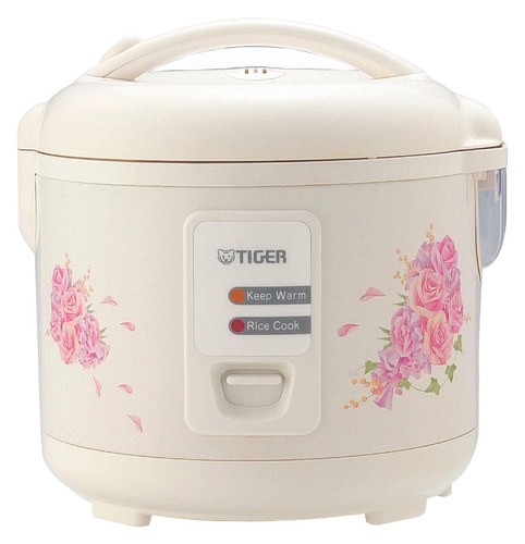  Tiger - 10-Cup Rice Cooker - White