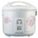 Angle. Tiger - 10-Cup Rice Cooker - White.