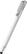 Front. Wacom - Bamboo Stylus Solo - White.