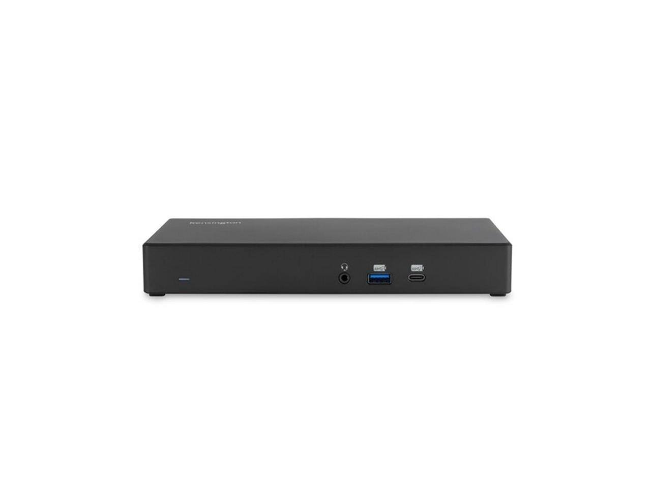 Alt View 1. Kensington - Kensington SD4781P Dock, Dual 4K, 2xHDMI, 2xDP, 100W PD for Mac/Windows/Chrome - Black.