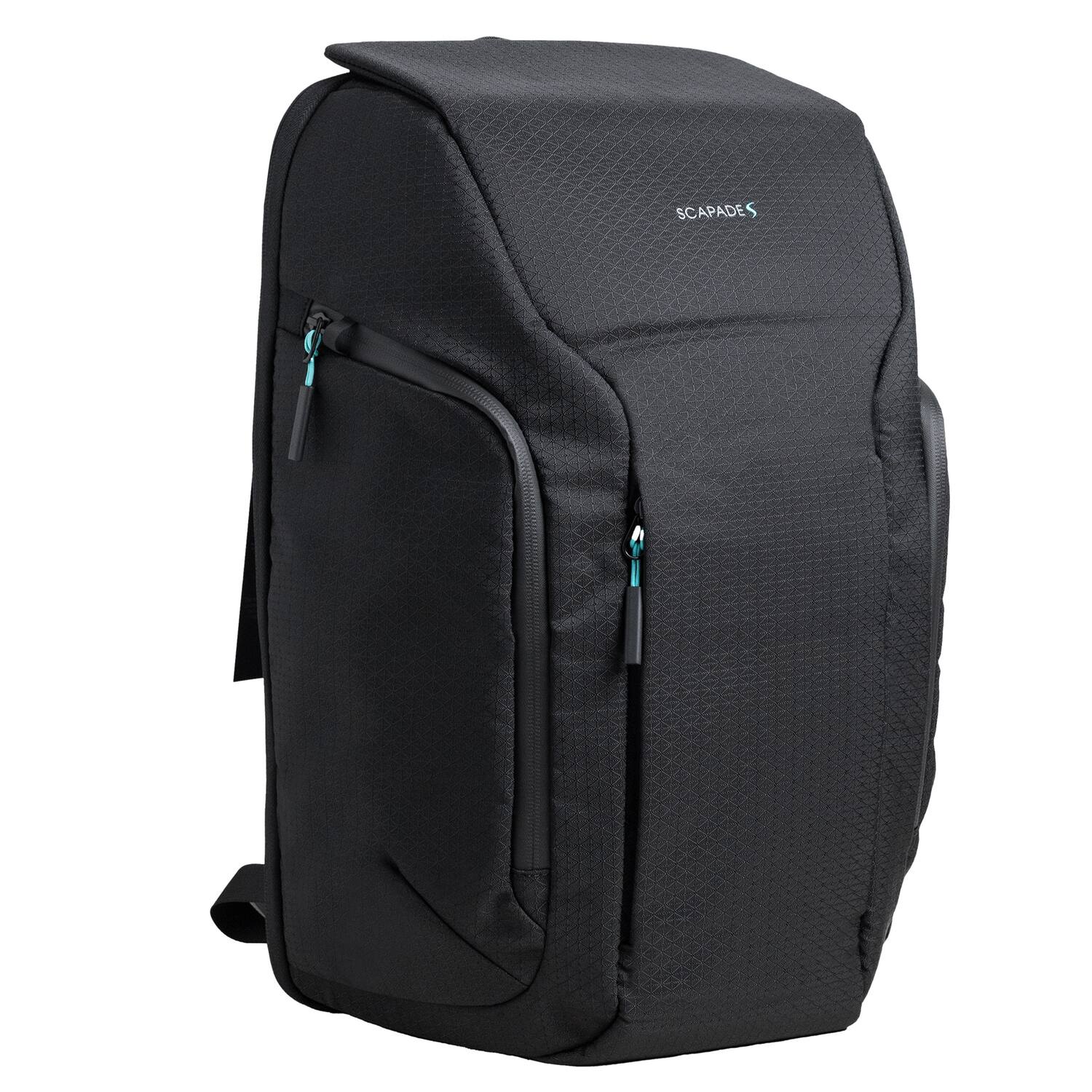 Alt View 4. Scapade - AirPack BackPack with Find My Tracker, TSA-Approved Lock - Black.
