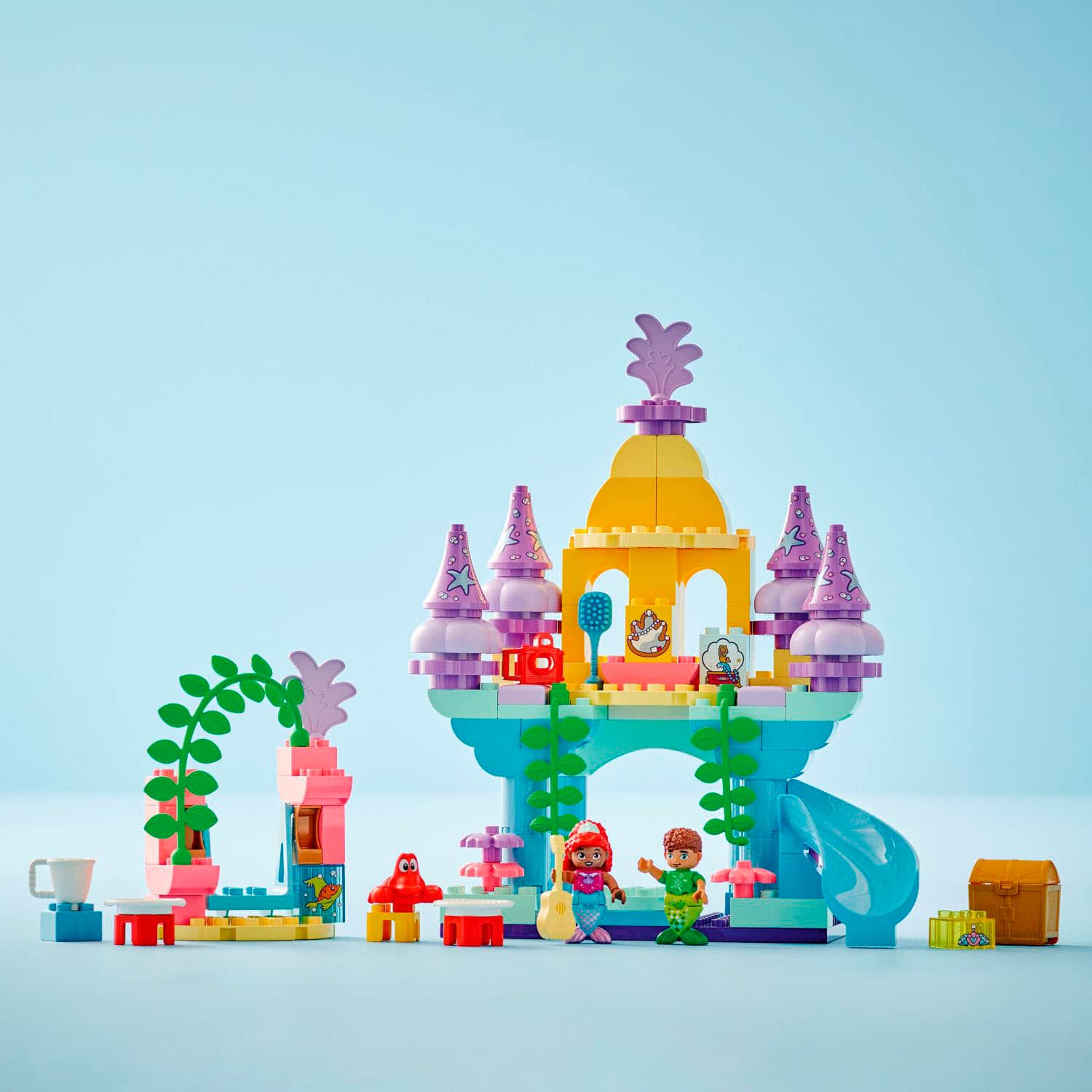 Alt View 13. LEGO - DUPLO Disney Ariel’s Magical Underwater Palace Kids Learning Toy 10435.