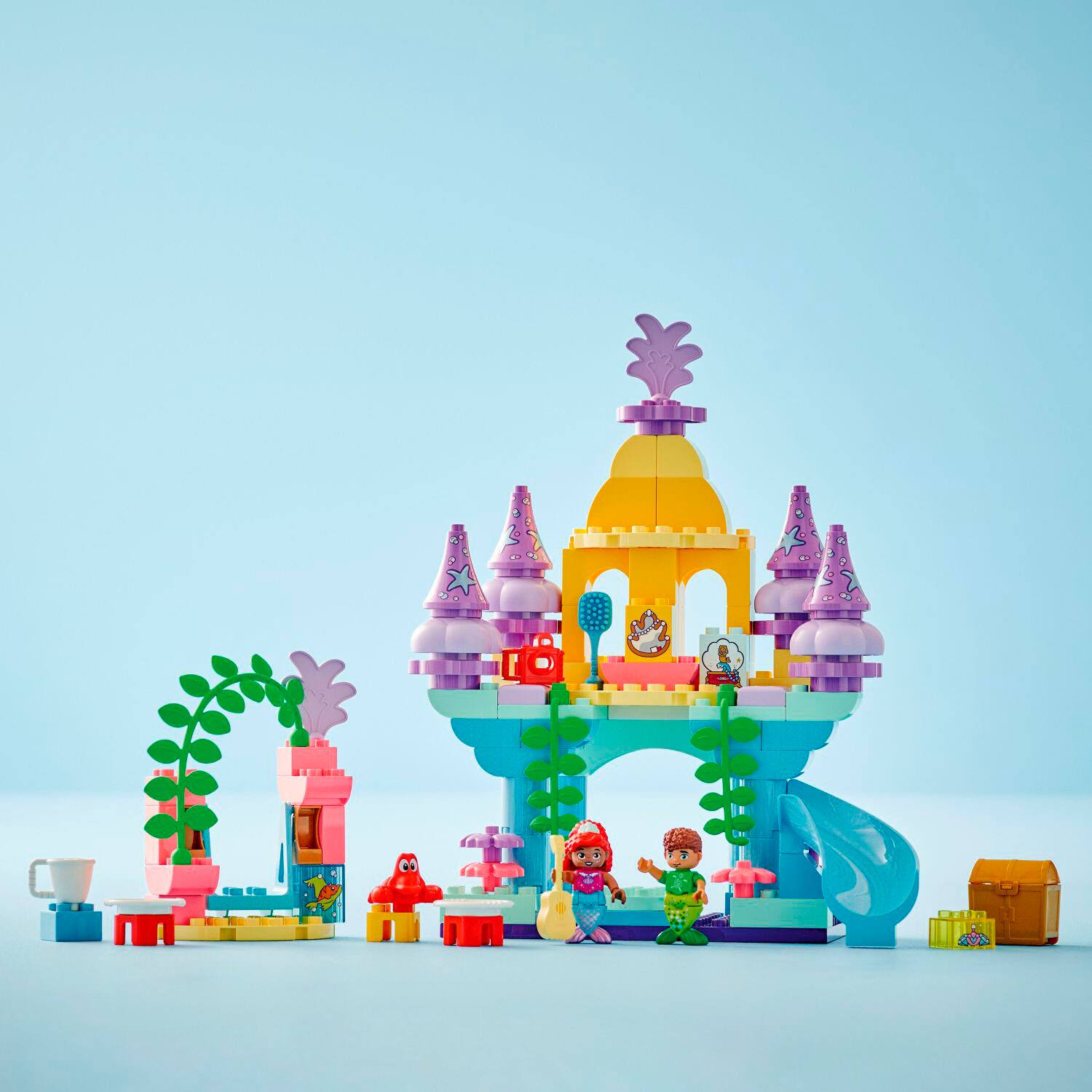 Alt View 13. LEGO - DUPLO Disney Ariel’s Magical Underwater Palace Kids Learning Toy 10435.