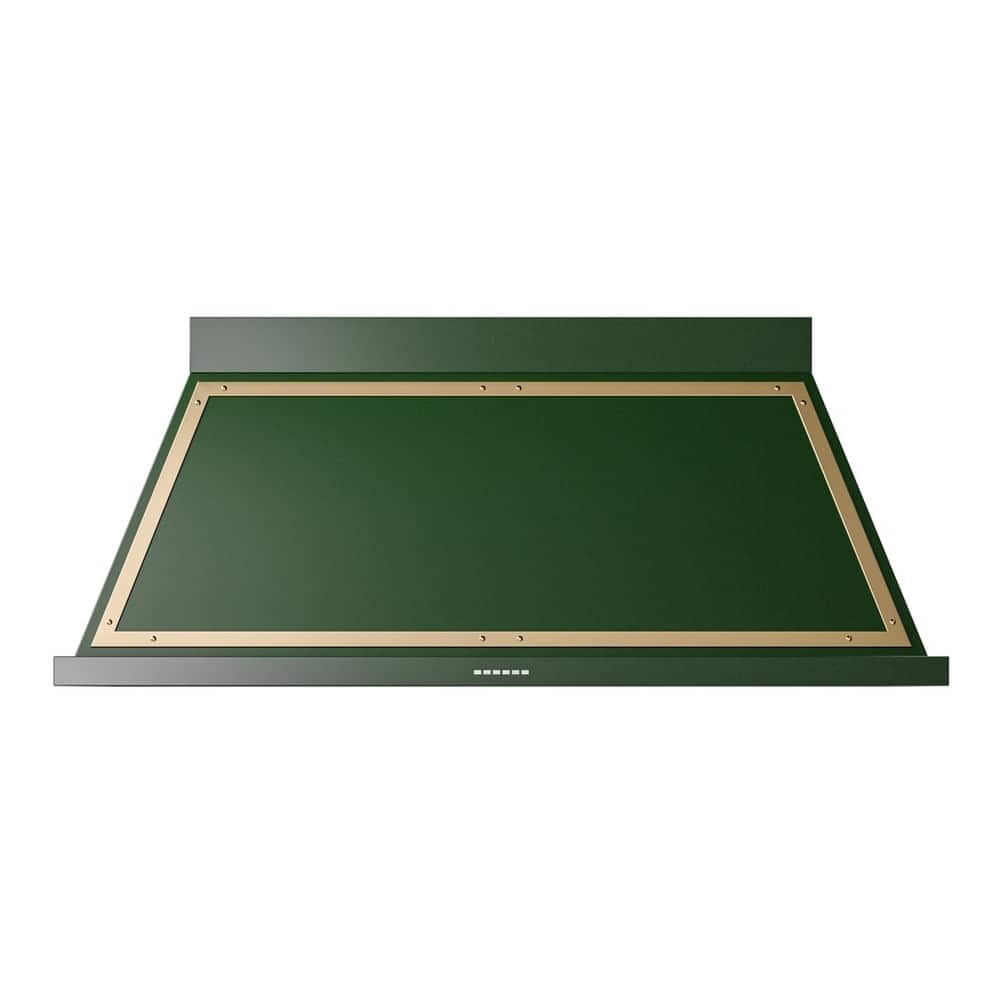 ILVE - 60 inches - Externally Vented - Wall Range Hood - Emerald Green