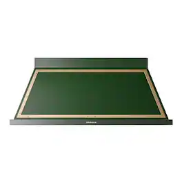 ILVE - 60 inches - Externally Vented - Wall Range Hood - Emerald Green