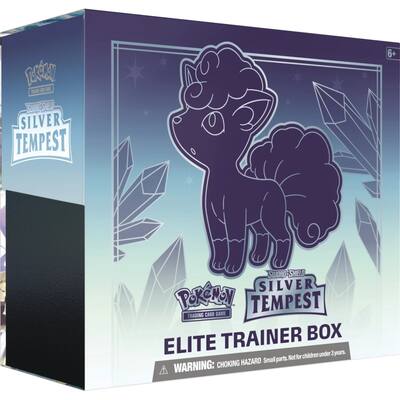 Pokemon Elite Trainer Box Sword & Shield : Silver Tempest Pokemon Elite Trainer Box Sword & Shield : Silver Tempest