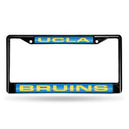 Rico Industries - UCLA Bruins Black Metal License Plate Frame Holder - Multi