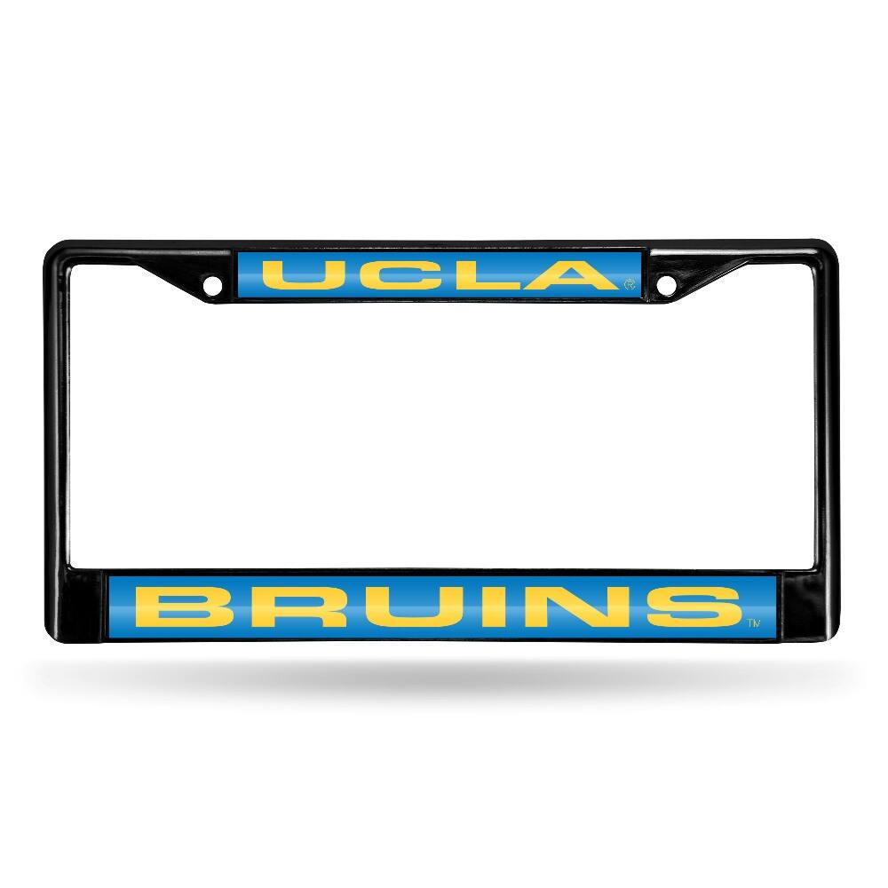 UCLA Bruins Black Metal License Plate Frame Holder