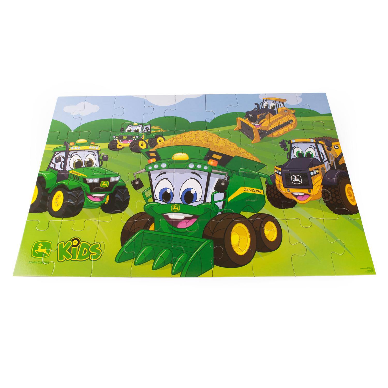 TOMY John Deere Giant Floor Puzzle Multicolored 36 pc 47281B - Best Buy