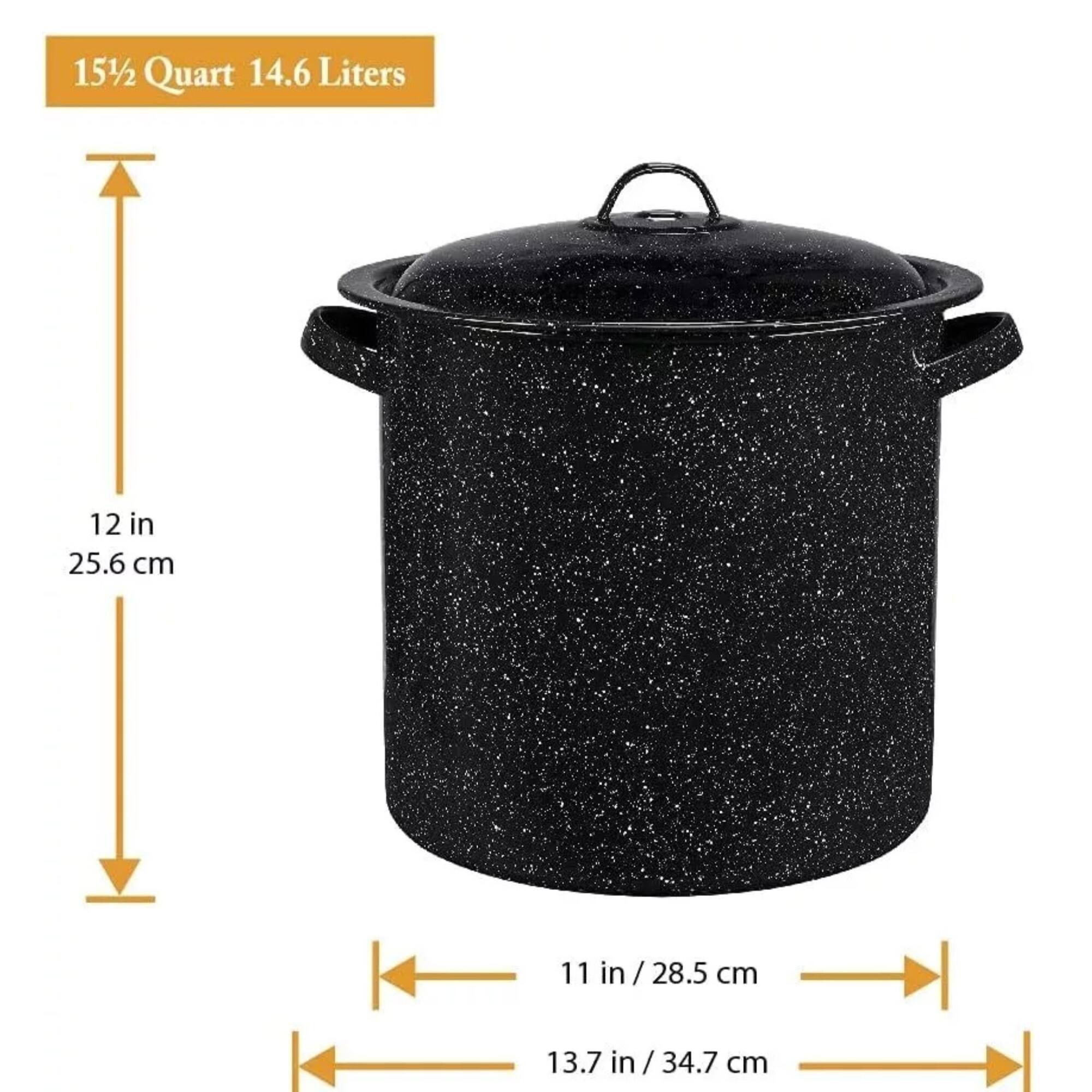 15½ Quart 14.6 Liters  
12 in / 25.6 cm  
11 in / 28.5 cm  
13.7 in / 34.7 cm