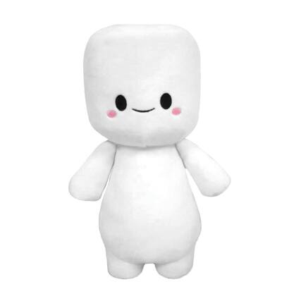 Front. Golden Bell Studios - Marshfellows 10 Inch Plush - White.