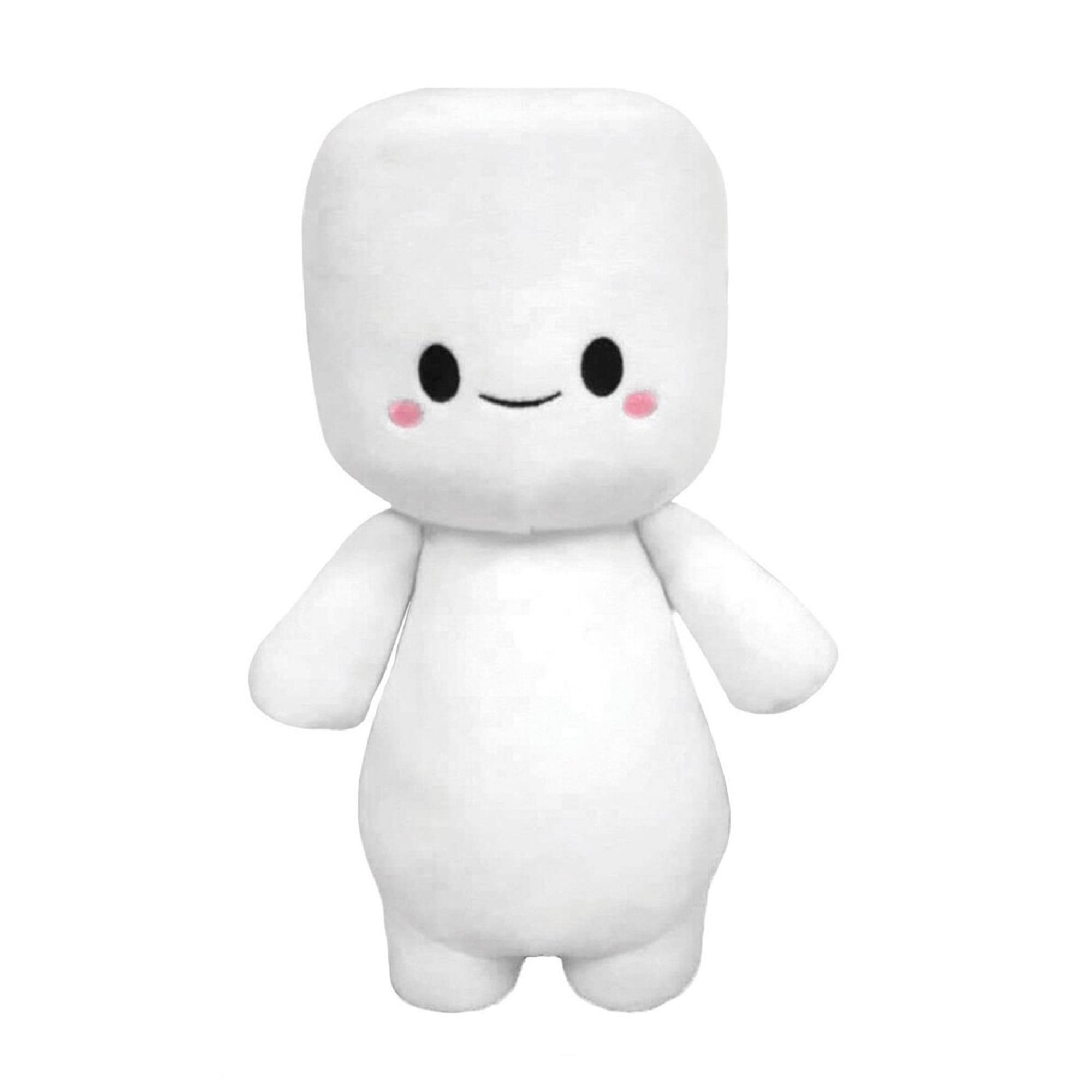 Front. Golden Bell Studios - Marshfellows 10 Inch Plush - White.