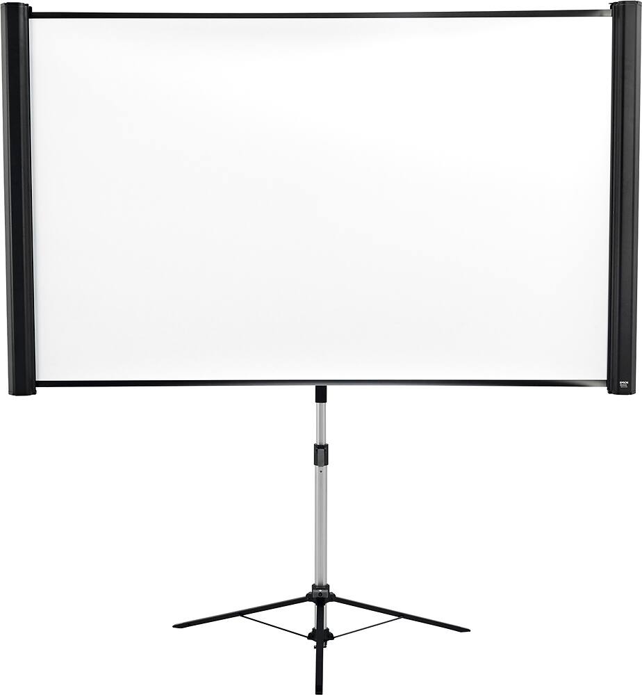 Alt View 12. Epson - 80" Portable Projector Screen - White.